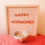 Hormone changes during your period can lead to insatiable cravings for sugary and salty foods