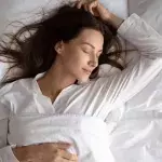 Sleeping woman