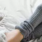 This is why you should wear only clean socks to bed