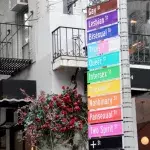LGBTQIA+ street signs