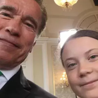Arnold Schwarzenegger Gives Environmentalist Greta A Car
