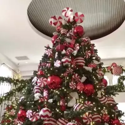 Celebrities' Christmas trees