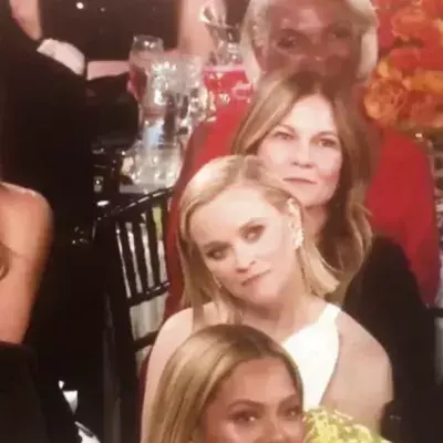 Jennifer Aniston's Eyes Can't Lie During Brad Speech At The Golden Globes