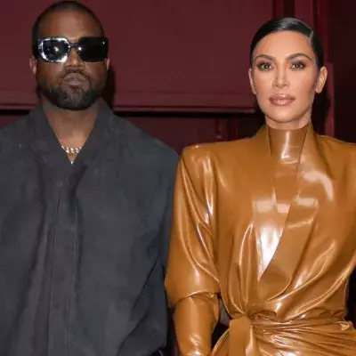 KIm and Kanye in happier times
