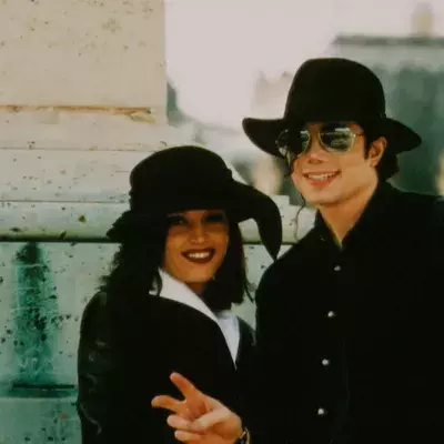 MJ and Lisa Marie Presley