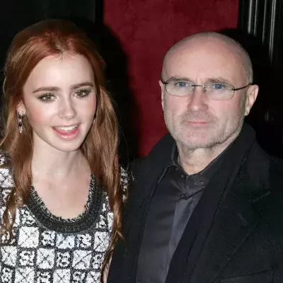 Phil Collins Lily Collins marriages divorce 