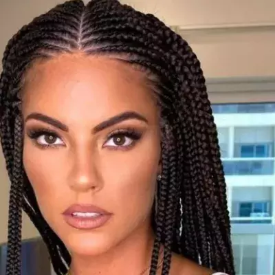 Rebecca Gormley accused of cultural appropriation again as she shows off braided hair