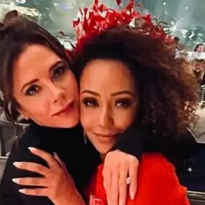 Spice Girls: Mini reunion as Victoria Beckham and Mel B celebrate her MBE