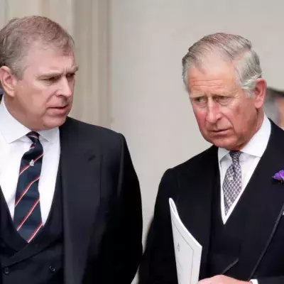 Prince Charles and Prince Andrew