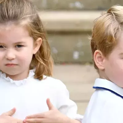 Prince George and Princess Charlotte
