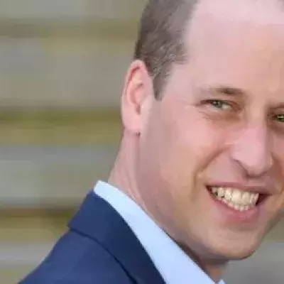 Prince William's body language, in a picture taken at Archie's christening, raised a lot of eyebrows.