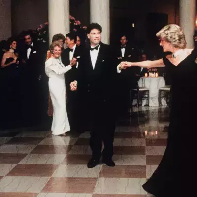 Princess Diana and John Travolta