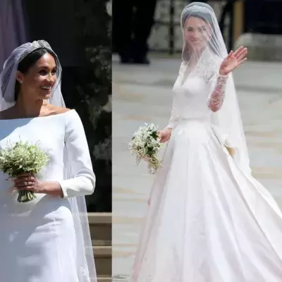 These are the most popular wedding dresses from the royal family
