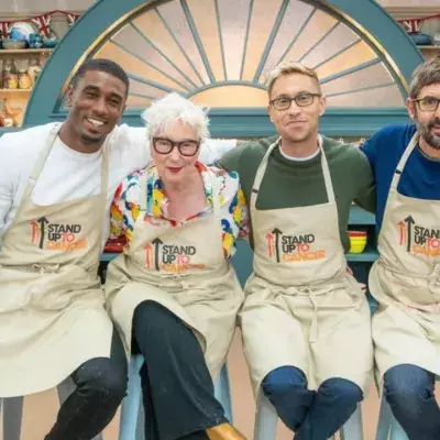 Celebs compete to stand up to cancer