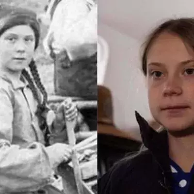Is Greta Thunberg A Time Traveller? This Photo From 1898 Might Have The Answer