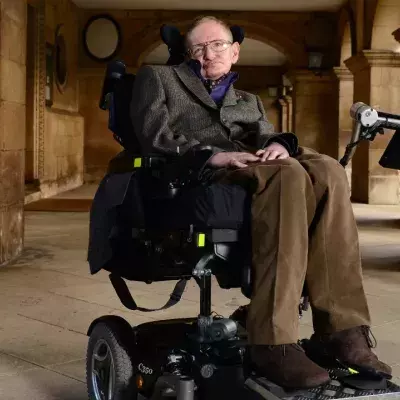 Stephen Hawking the globally renowned physicist
