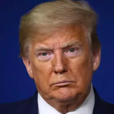 The 45th President of the United States.