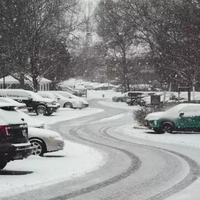 car snow driving tip trick