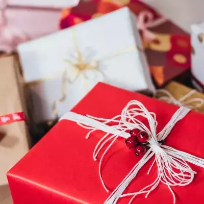 Christmas gifts presents wrapping paper