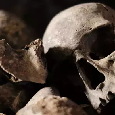 Filmmaker reveals what it's like to live with monks who eat human flesh and drink from skulls