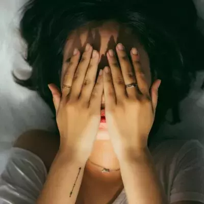living organism inside woman's body 