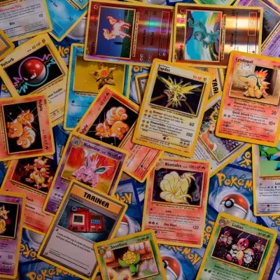 student sell Pokémon cards money studies