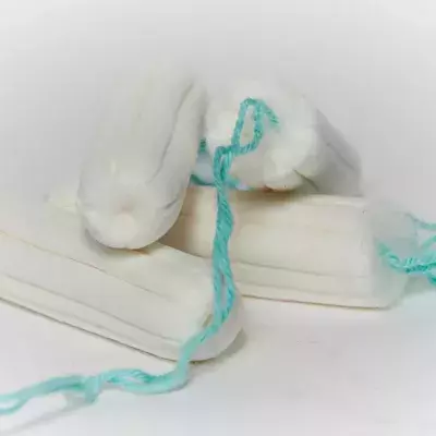This is why you should not flush a tampon down the toilet