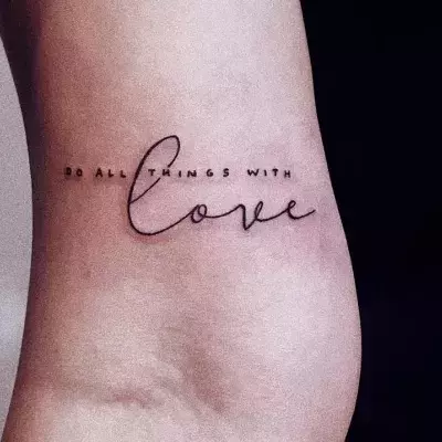 A woman paid tribute to her child with this beautiful tattoo