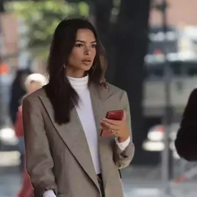 Emily Ratajkowski's Boots Are Still Available At Zara