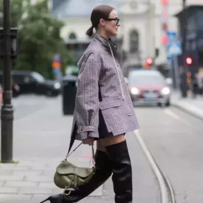 Ever Wondered How To Wear Thigh-High Boots?