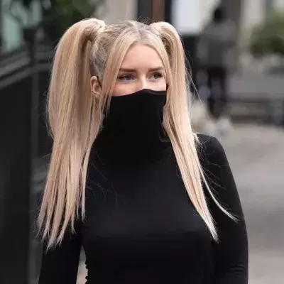 The face mask dress by PrettyLittleThing