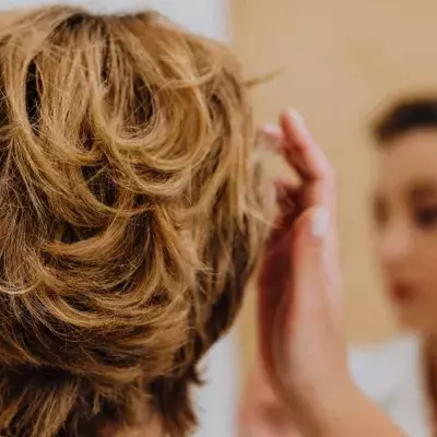 This is why you should never pull out a grey hair 