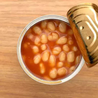 Aldi customer in horror after finding something unusual in her baked beans: ' Is that a snake...'