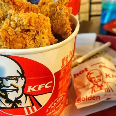 KFC customer metal screw in fries