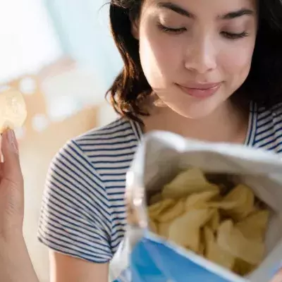 People shocked to learn the reason for empty space in crisp packets