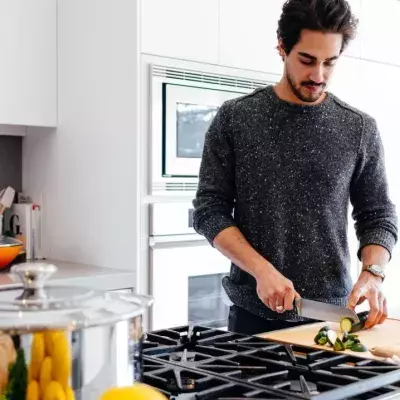 You could get sick if you do not clean this part of your kitchen, and it's not the trash 