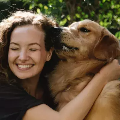 This abused elderly pup changed his foster mama’s life, and she couldn't be happier to adopt him