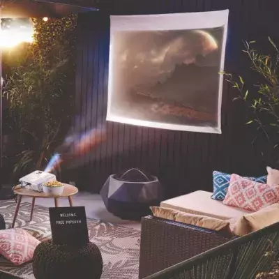 Aldi is now selling everything you need for a garden home cinema