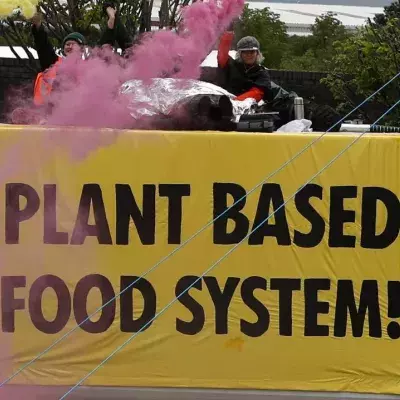 Animal rights group blockades Four McDonald’s distribution centres