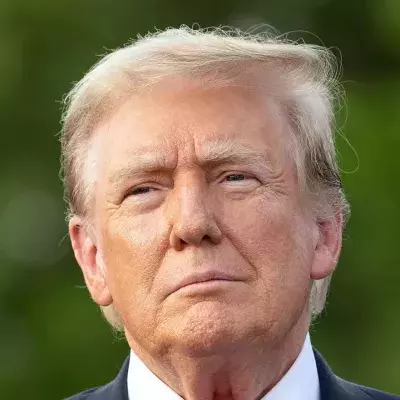 Donald Trump new viral election campaign video spitting and faomy saliva