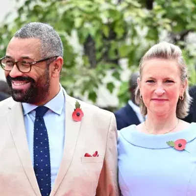 James Cleverly apologises for date rape joke - who is his wife Susie?  