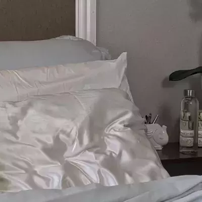 Silk pillow
