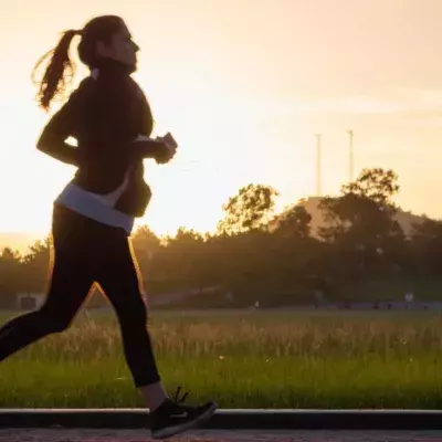 Woman running