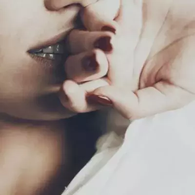 Finger biting