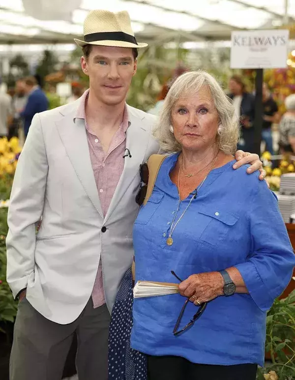 Benedict Cumberbatch and Wanda Ventham