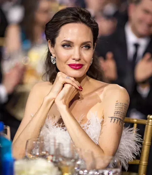 American actress Angelina Jolie