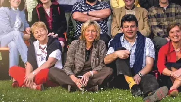 Brigitte Macron in the 1990s
