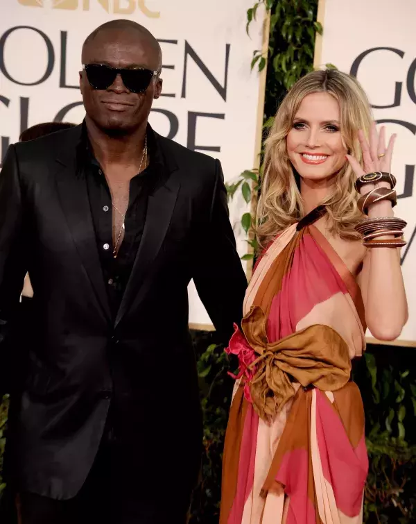 Heidi and Seal's split in 2012