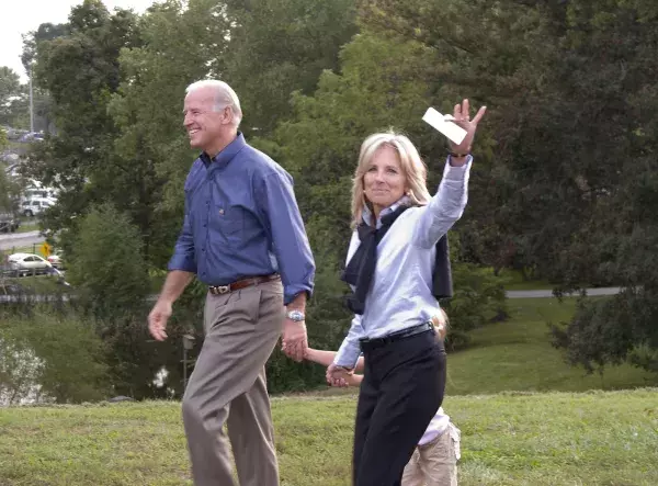 Jill Biden makes an impression on Joe