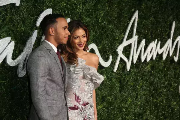 Lewis Hamilton and Nicole Scherzinger